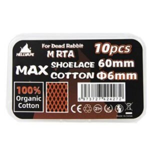 HELLVAPE COTTON LACETS POUR DEAD RABBIT M 6MM