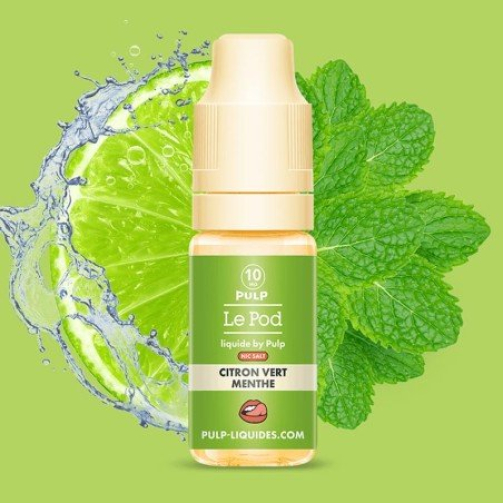 Citron Vert Menthe Le Pod liquide by PULP