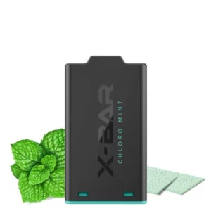 CARTOUCHE X-BAR X-SHISHA CHLORO MINT 7 ml