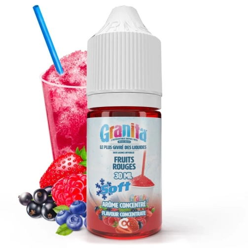 Concentré Fruits rouges Granita Soft par Alfaliquid