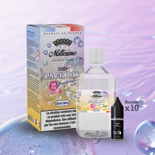 Pack Base 50/50 sel de nicotine