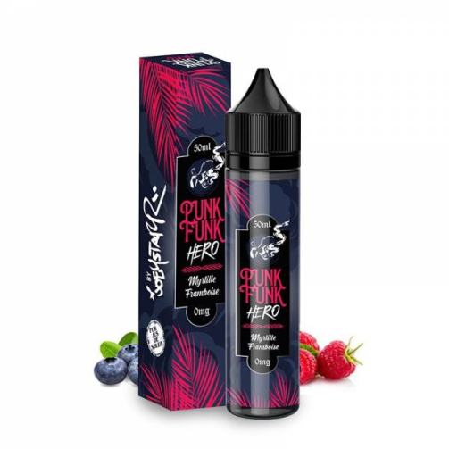 Myrtille Framboise 50ml par Punk Funk Hero