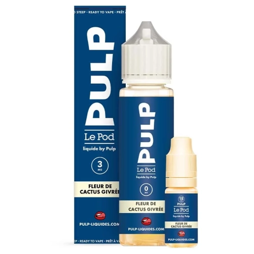 Pack 60ml Fleur de Cactus Givrée Le Pod liquide par PULP