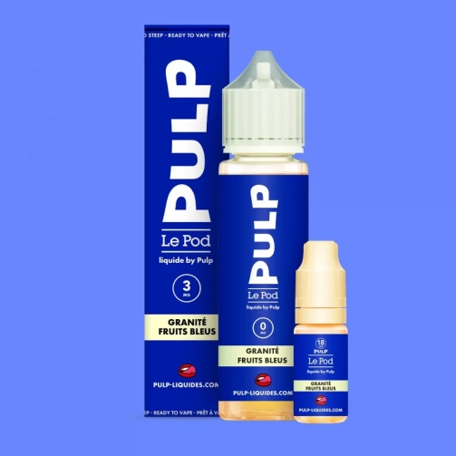 Granité de Fruits Bleus - Le Pod 60ml par Pulp