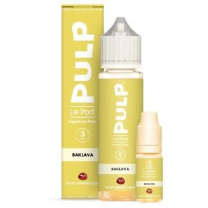 Pack 60ml Baklava Le Pod liquide par PULP